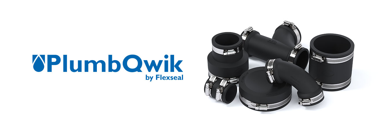 New PlumbQwik by Flexseal brand