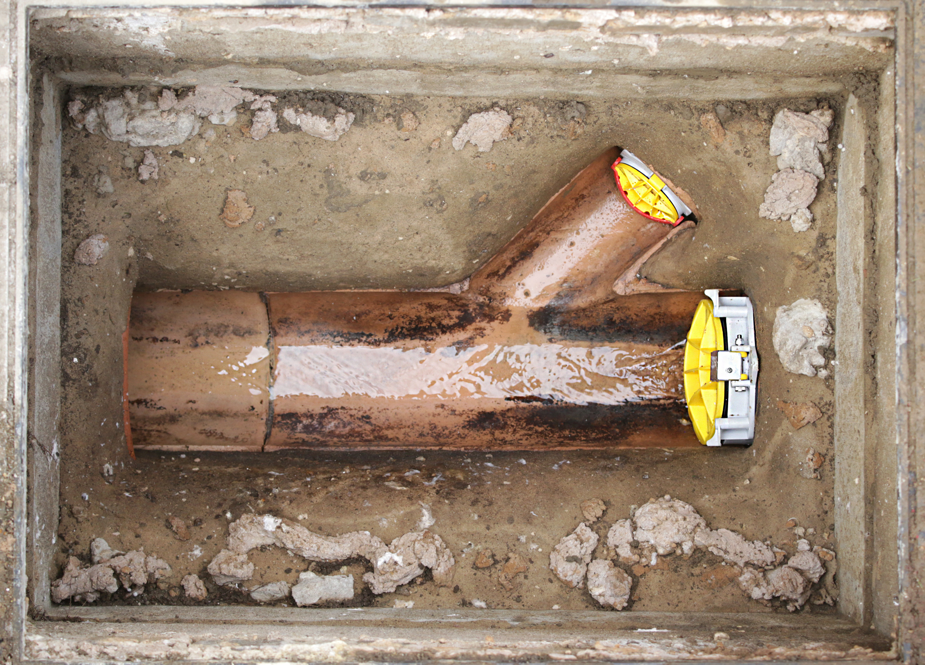 Two NRV's in Manhole