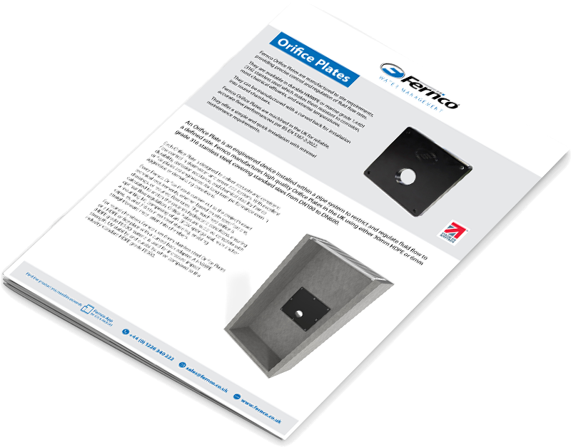 Orifice Plate Datasheet Mockup